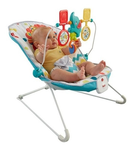 Silla Bouncer Colorful Carnival Fisher Price Con Vibración