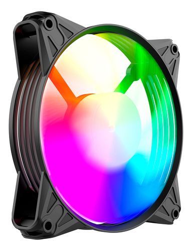 Gabinete Preto Gamer Placa Mãe Micro Atx / Itx Com 03 Cooler