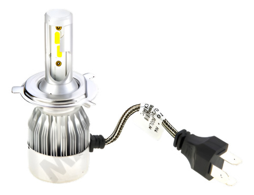 Kit Ampolletas Led H4 7600lm A6+