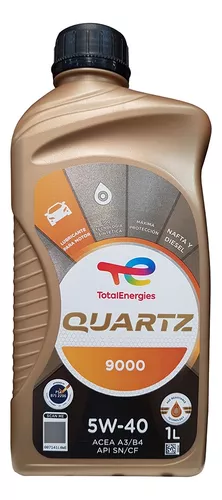 Aceite Para Motor Total Quartz Sintetico 9000 5w-40 X 1l