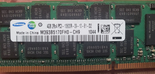 4gb De Memoria Ram Ddr3 Ecc Para Servidor Samsung