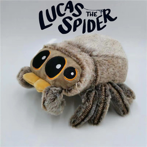 Stuffed Soft Animals Plushies Spider Toy Black Little Lucas