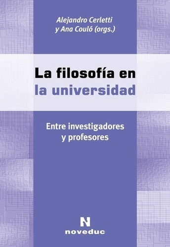 Filosofia En La Universidad, La.cerletti, Alejandro