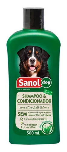 Shampoo Sanol Dog Grande Porte 500ml