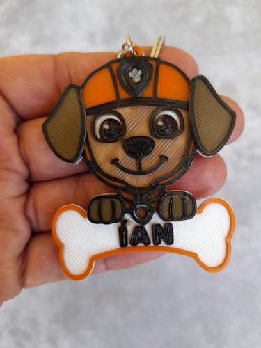 Souvenirs Paw Patrol -llaveros Personalizados (20 Unidades)