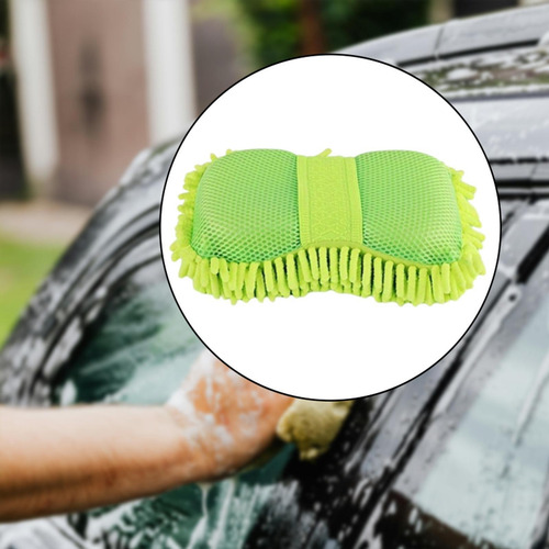 Lavado De Autos De Esponja Vehículo Lavado Guantes De