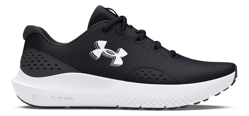 Tenis Under Armour Charged Surge 4 color negro/blanco - adulto 5.5 MX