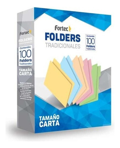 Fólder Tamaño Carta Crema C/100