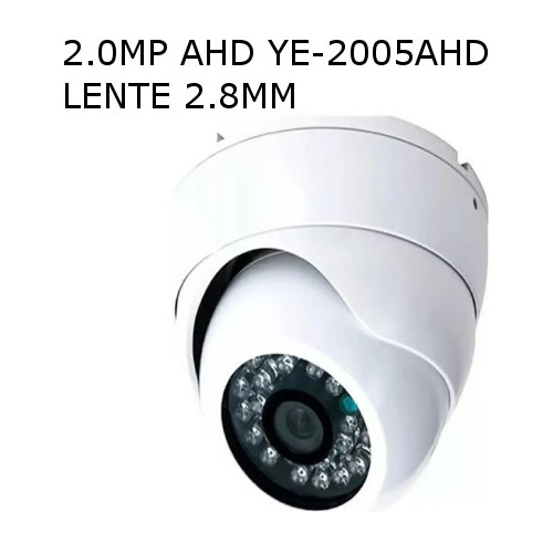 Câmera Ahd Yeshi 2.0mp 2005-ahd Lente 2.8mm
