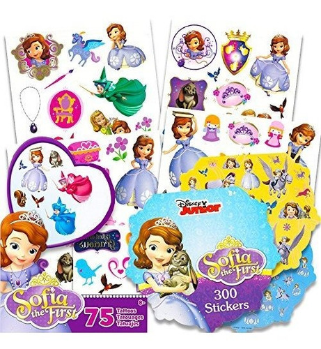 Disney Sofia The First Stickers - Conjunto De Favor De Fiest