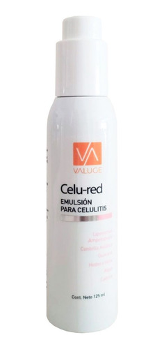 Valuge Celu Red Emulsión Celulitis Reafirmante Anticelulitis