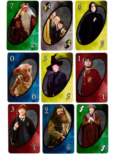 Uno Juego De Cartas Harry Potter