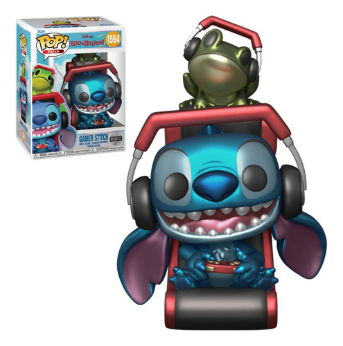 Funko Pop Plus Disney Lilo And Stitch Gamer Stitch 1564 (mt)