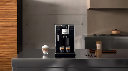 Cafeteira Gaggia Anima Pannarello Super Automática Preta E P