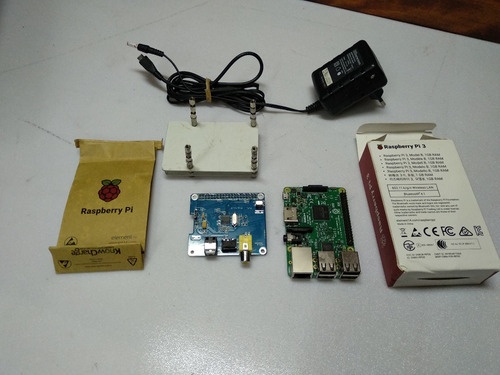 Rapberry Pi 3b + Dac Digital Pifi Digi+ Fonte Kit Para Hifi (Usado)