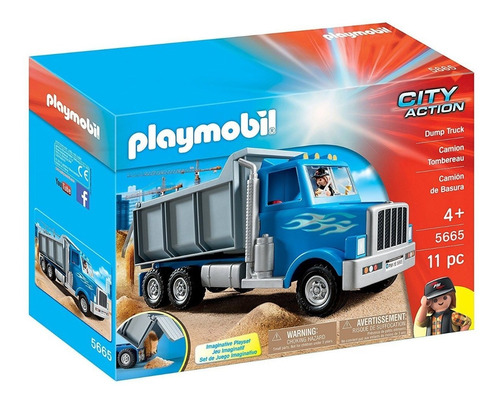 Playmobil 5665 City Action Camion Volcador Playking
