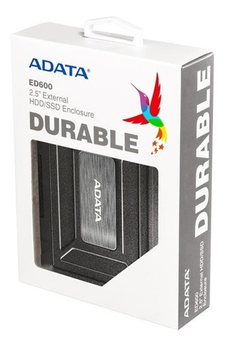  Case Enclosure Adata Ed600 Anticaidas-agua 2.5 Sata Usb 3.1