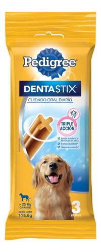 Pedigree Dentastix Salud Bucal Perro Raza Grande 3 Barras