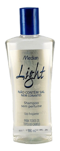 *3un Shampoo Median Light Sem Perfume Pele Sensível