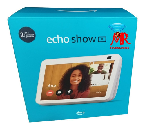 Amazon Echo Show 8 2nd Generación Alexa Parlante Smart Hd