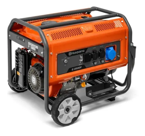 Generador G8500p de gasolina de 16,3 CV y 4 tiempos - 8000 w - Husqvarna