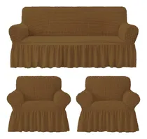 Comprar Funda Polatti Turco 3 + 1 + 1 Tabaco Turco 3-1-1 De 100cm X 180cm Para Juego De 3+1+1 Cuerpos De 3 Cuerpos