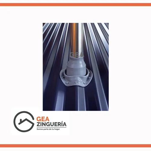 Pasatecho Decktite Sellador Salida Techo Gris Epdm N6