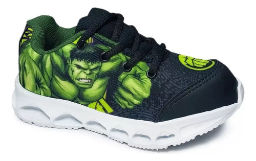 Zapatillas Hulk Avengers Originales Marvel Fty Calzados
