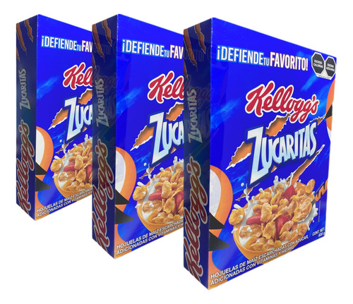 Zucaritas Kelloggs De 600gr X 3 Uds