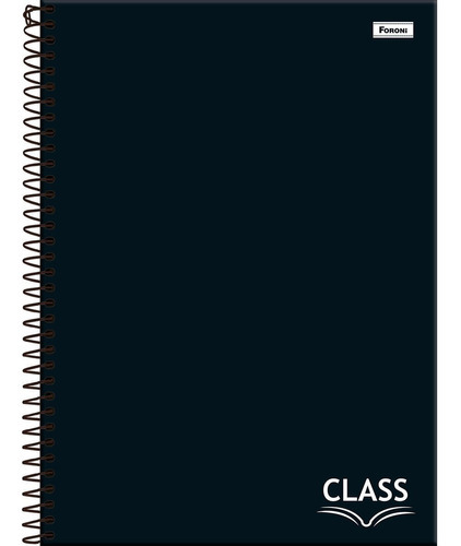 Caderno Universitario Capa Dura 80f 1m Class