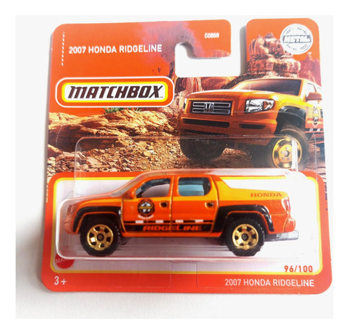 Camioneta Escala Colección Matchbox  Honda Ridgeline 2007