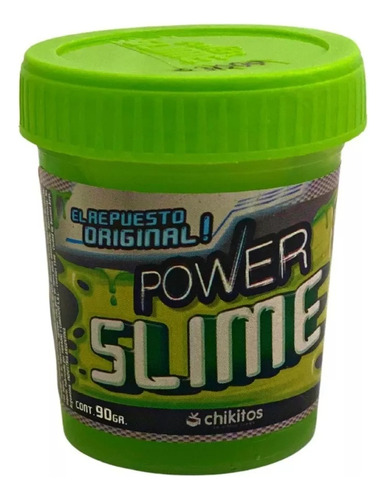 Slime 2 Potes Original Power Repuesto Pistola Lanza Slime