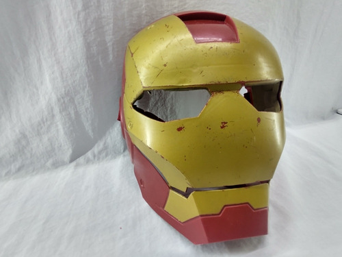 Máscara De Plástico De Iron Man De Hasbro 2010 Marvel 