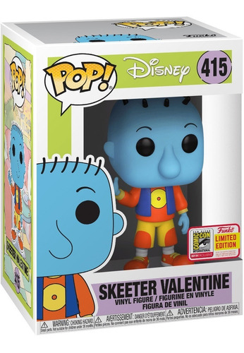 Funko Pop Skeeter Valentine #415 Limited Sticker Doug Tito