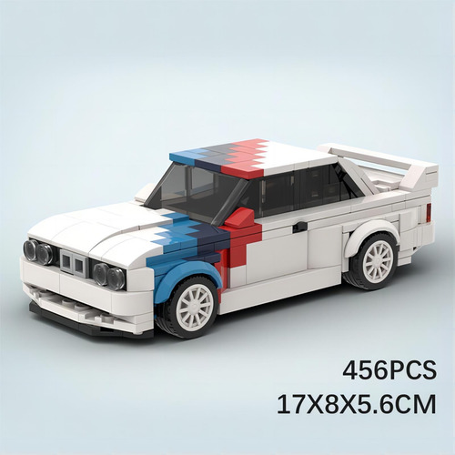 Bmw M3 E30 - Bloques De Construcción Moc, Juguete De Regalo
