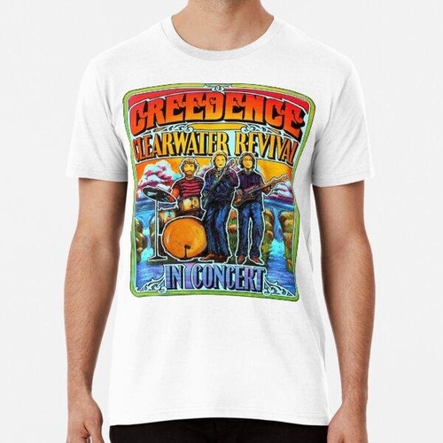 Remera Creedence Clearwater Revival In Concert Premium Algod