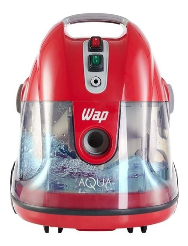 Extratora De Sujeira Wap Aqua Cleaner 1400w 185 Mbar 60hz Cor Vermelho 127V