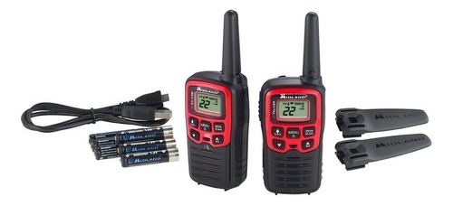 Midland X-talker T31vp - 2 - Gmrs/frs - Rojo