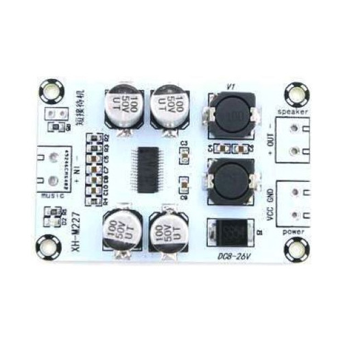 Módulo Amplificador Audio Xh-m227 1 Ch 30w Mono Arduino