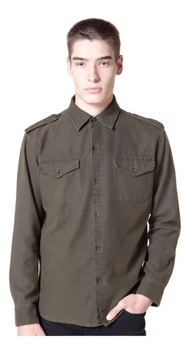 Camisas tipo militar hotsell