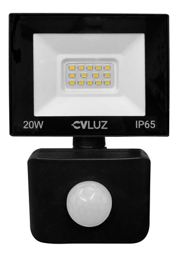 Reflectores Led Exterior 20w Sensor De Movimiento Intemperie