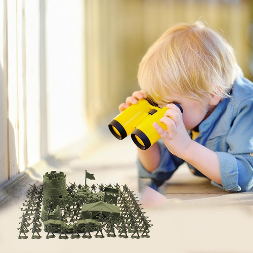 Set De Minijuguetes Soldier Playset Para Niños, Accesorios P