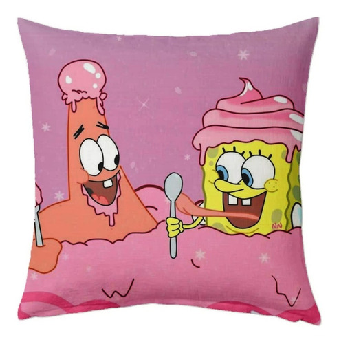 Bob Esponja Almohada Patricio Estrella Cojin 40x40cm 02