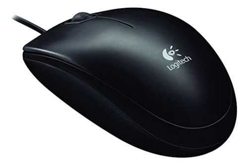 Ratón Óptico Usb Logitech B100, Negro