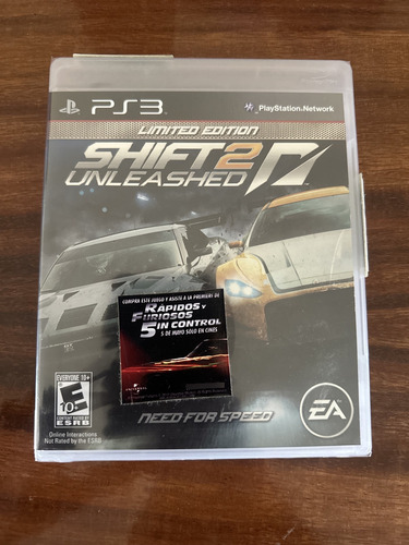 Videojuego Shift 2 Unleashed Limited Editi Ps3 Sellado Nuevo (Usado)