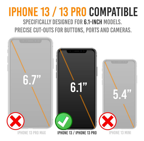 Capa De Bateria Alpatronix 6000mah Para iPhone 13/13 Pro