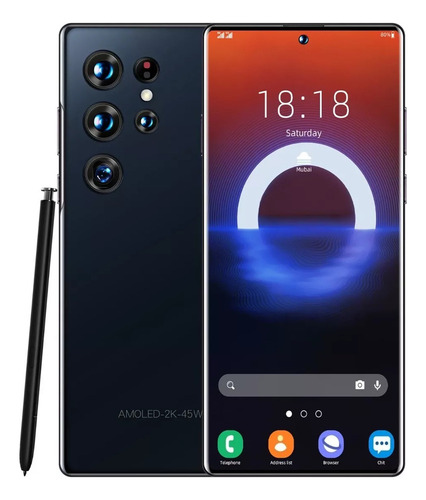 . Android Celulares 4g S22+ultra 6.82 Pulgadas Barato Ram3gb Y Rom64gb Negro