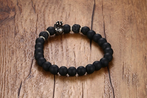 Pulseira De Onix Leão