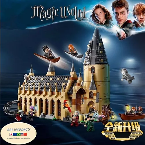 MONTANDO MEU LEGO DE HOGWARTS (GRANDE SALÃO) 