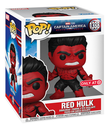 Funko Pop Captain America Brave New World Red Hulk 1338 Targ